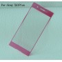 3D полноэкранное ультратонкое износоустойчивое сколостойкое олеофобное защитное стекло для Sony Xperia XA, цвет Розовый