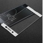 3D полноэкранное ультратонкое износоустойчивое сколостойкое олеофобное защитное стекло для Sony Xperia XA, цвет Розовый