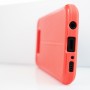 Силиконовый чехол накладка для Samsung Galaxy S8 с текстурой кожи, цвет Красный