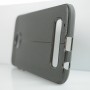 Чехол задняя накладка для Motorola Moto Z2 Play с текстурой кожи, цвет Серый
