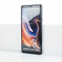 Силиконовый матовый непрозрачный чехол с полноповерхностным принтом для Samsung Galaxy Note 9, цвет Черный