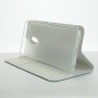 Чехол флип подставка на силиконовой основе с тканевым покрытием для Meizu Pro 6, цвет Черный