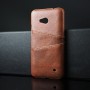 Чехол задняя накладка для Microsoft Lumia 640 с текстурой кожи
