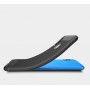 Силиконовый матовый непрозрачный чехол с текстурным покрытием Металлик для Realme 3 , цвет Синий