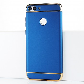 Сборный матовый пластиковый чехол для Huawei P Smart Синий