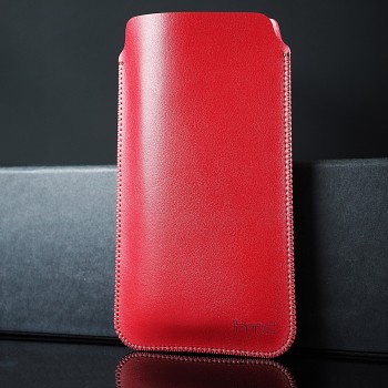 Мешок из искусственной кожи для смартфонов до 5.5 дюймов Красный
