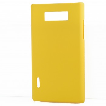 Чехол пластиковый для LG Optimus L7 P705 Желтый