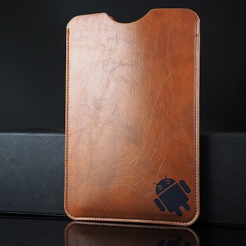 Кожаный мешок (иск. кожа) для планшетов с диагональю 8 дюймов Коричневый
