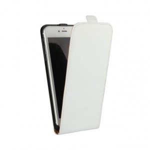 Чехол вертикальная книжка на пластиковой основе на магнитной защелке для Iphone 7/8/SE (2020) Белый