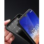 Силиконовый матовый непрозрачный чехол с текстурным покрытием Карбон для Nokia 2.2, цвет Синий
