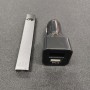 Автомобильное зарядное устройство для JUUL с дополнительным портом USB (5V/2.1A)