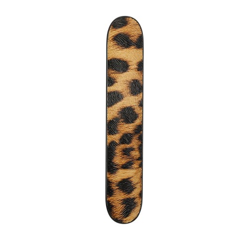 Клеевой чехол-накладка на верхнюю панель дизайн Леопард для IQOS 3, цвет Бежевый