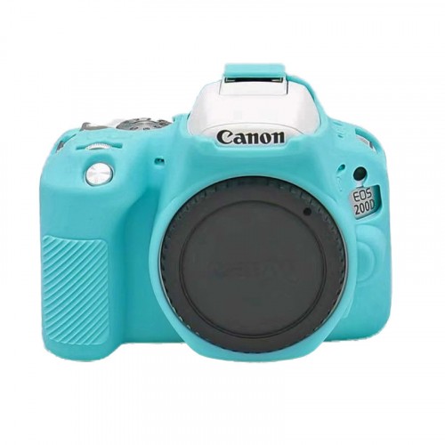 Силиконовый матовый нескользящий чехол для Canon EOS 200D