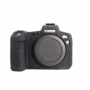 Силиконовый матовый нескользящий чехол для Canon EOS R Черный