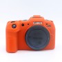 Силиконовый матовый нескользящий чехол для Canon EOS RP, цвет Оранжевый