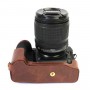 Получехол текстура Кожа с доступом к отсекам для Nikon D500