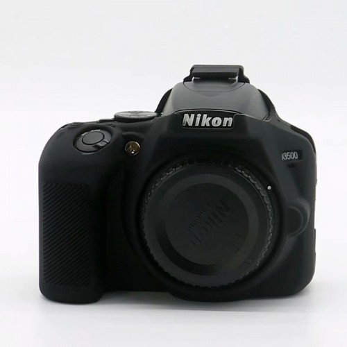 Силиконовый матовый нескользящий чехол для Nikon D3500