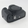 Силиконовый матовый нескользящий чехол для Canon EOS 5D Mark 3, цвет Черный