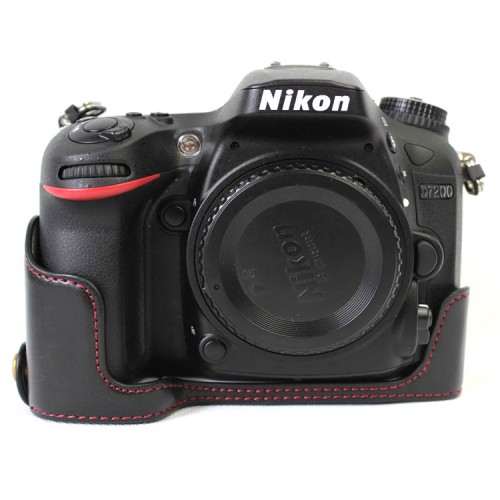 Получехол текстура Кожа с доступом к отсекам для Nikon D7200