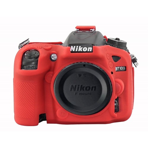 Силиконовый матовый нескользящий чехол для Nikon D7200