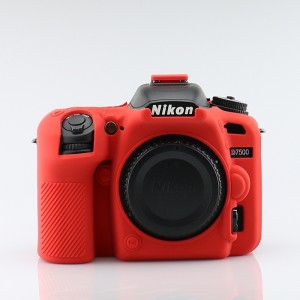 Силиконовый матовый нескользящий чехол для Nikon D7500