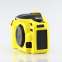 Силиконовый матовый нескользящий чехол для Nikon D7500, цвет Желтый
