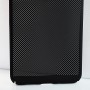 Пластиковый полупрозрачный матовый чехол с улучшенной защитой элементов корпуса и текстурным покрытием Точки для Huawei P10 Lite, цвет Черный