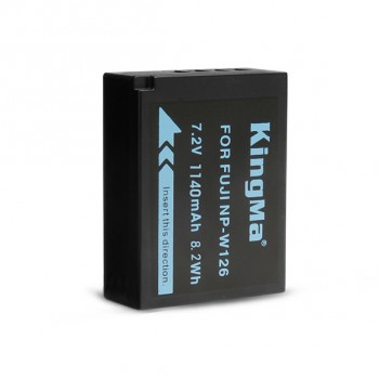 Аккумулятор NP-W126 1140 мАч для Fujifilm X-A5/X-E3/X-H1/X-Pro2/X-T100/X-T2/X-T20/X-T3/X-T30/X100F