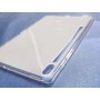 Силиконовый матовый полупрозрачный чехол для Samsung Galaxy Tab S6, цвет Белый