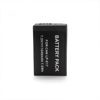 Аккумулятор LP-E17 1040 мАч для Canon EOS 200D/77D/800D/M5/M6/RP