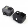 Силиконовый матовый противоударный чехол на рамку для экшн-камер GoPro 6/7 Black, цвет Черный
