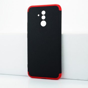 Трехкомпонентный сборный двухцветный пластиковый чехол для Huawei Mate 20 Lite Красный