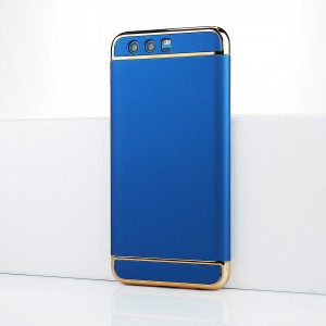 Сборный матовый пластиковый чехол для Huawei Honor 9 Синий