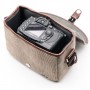 Текстильная сумка-кейс (25х12х18см) с ремнем для фотоаппарата и аксессуаров на магнитной защелке