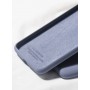 Силиконовый матовый непрозрачный чехол с нескользящим софт-тач покрытием для Huawei Mate 30 Pro , цвет Синий