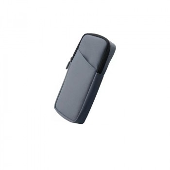 Защитная сумка-чехол на молнии с карманом для Nintendo Switch Lite Серый