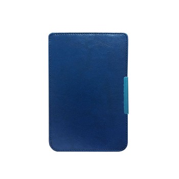 Глянцевый водоотталкивающий чехол книжка на непрозрачной поликарбонатной основе для PocketBook 614/616/625/627/631/632/641 Синий