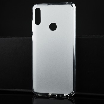 Силиконовый матовый полупрозрачный чехол для ASUS ZenFone Max M2 Белый