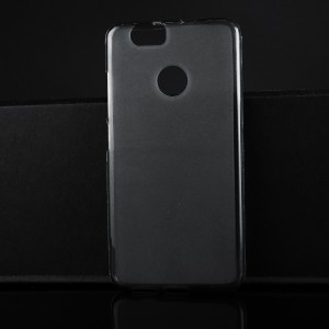 Силиконовый матовый полупрозрачный чехол для Huawei Nova Серый