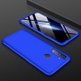 Двухкомпонентный сборный пластиковый матовый чехол для Realme 5/Realme 6i, цвет Синий