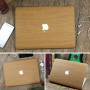 Поликарбонатный чехол-накладка с деревянной крышкой для MacBook Pro 13.3