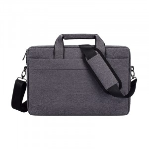 Чехол-сумка для MacBook Pro 15/16 на молнии с дополнительными многофункциональными карманами и отсеками Серый
