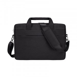 Чехол-сумка для MacBook Pro 15/16 на молнии с дополнительными многофункциональными карманами и отсеками Черный