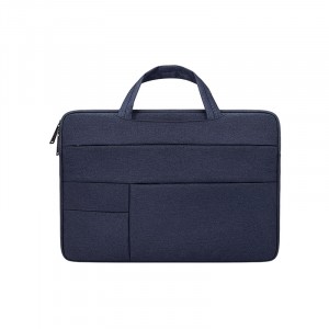 Чехол-сумка для MacBook Air/Pro 13.3 на молнии с многофункциональными карманами Синий