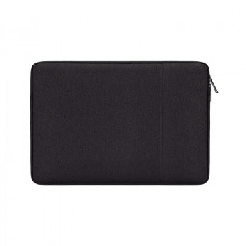 Водостойкий чехол папка на молнии для MacBook Air/Pro 13.3 с многофункциональным карманом Черный