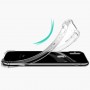 Силиконовый глянцевый транспарентный чехол с усиленными углами для Iphone x10/Xs