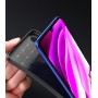 Силиконовый матовый непрозрачный чехол с текстурным покрытием Карбон для Vivo Y85 , цвет Синий