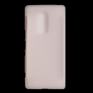 Силиконовый матовый полупрозрачный чехол для Sony Xperia 1