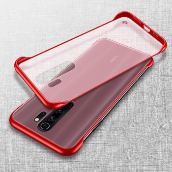 Пластиковый полупрозрачный матовый чехол для Xiaomi RedMi Note 8 Pro