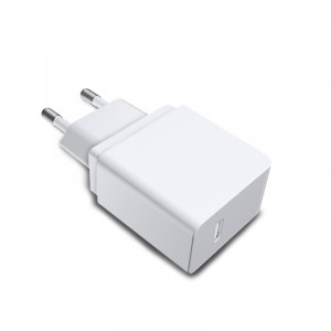 Сетевое зарядное устройство USB Type-C с поддержкой быстрой зарядки PD 18Вт (9В/2А) Белый